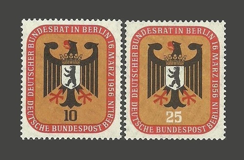 Germany berlin stamps 1956 - germany,