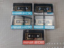 5 x Maxell UDXL II 11 C-90 and