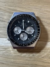 Vintage Seiko 7a28 703b Men's Quartz Chronograph Watch Spares or Repair