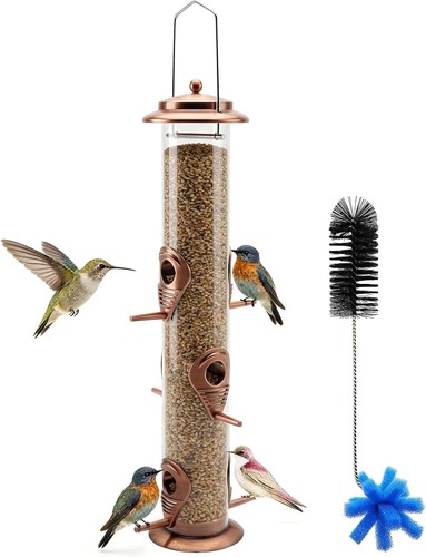 Metal tube bird - tube,