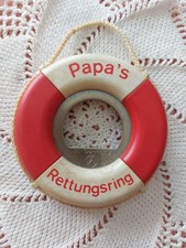 Vintage PAPA'S  ship lifesaver shape beer bottle opener W Germany
