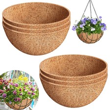 6Pcs 14Inch Coconut Liners for