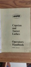 Ward Capstan And Turret Lathes