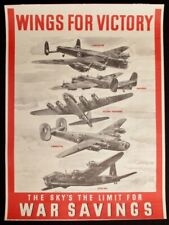 Wings Of Victory WWII Poster
