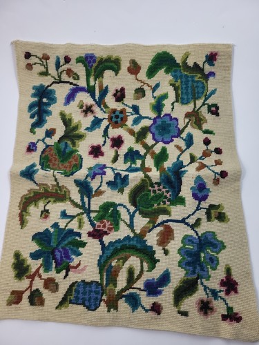 Vintage needlepoint tapestry - vintage,