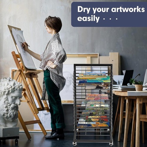 Art drying rack iron - art,