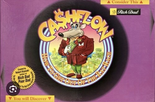 Cashflow board game - cashflow,