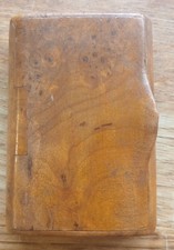 Beautiful Antique Wooden Vesta