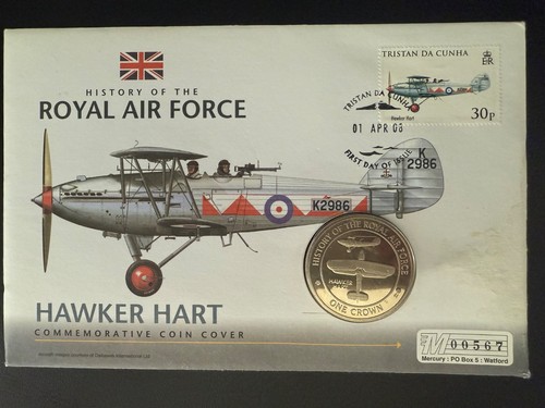 Raf hawker hart - raf, coin