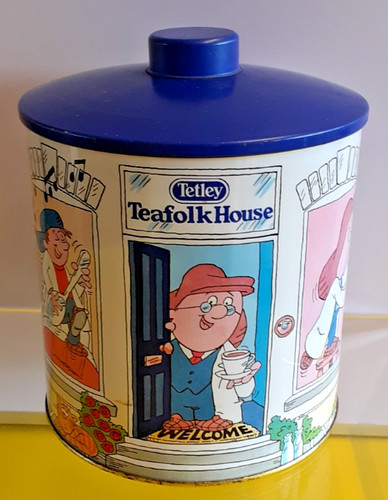 Beautiful vintage tetley - vintage, tea