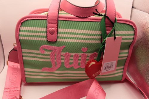 Juicy couture striped - couture, satchel