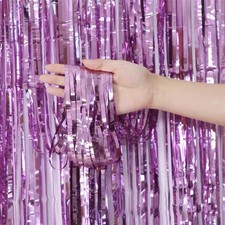 2M FOIL FRINGE TASSELS SHIMMER