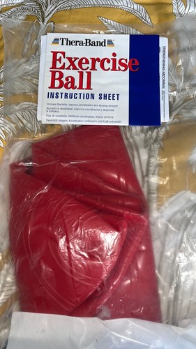 Theraband red hair exercise - red,