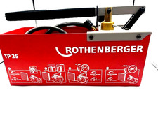 Rothenberger TP 25 Hand Pressure Test Pump Plumbing HVAC Leak Test 0-725 PSI