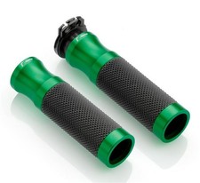 Rizoma Sport Aluminium Handlebar Grips Green Suzuki SV650X SV 650 2018-2019