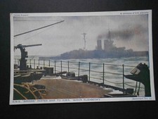 VINTAGE NAVAL POSTCARD- HMS