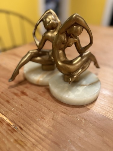 1920s art deco bronze spelter - 1920s,