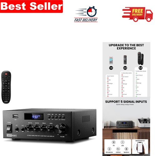 Upgraded channel stereo - 2.0,