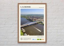 Real Photo, La Crosse Print, La Crosse Wall Art, La Crosse Poster, La Crosse