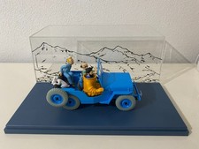 Tintin 1/24 La Jeep Bleue Blue Diecast Model Car 29804 - Collectible/Rare