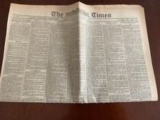 The Times Newspaper, 4th November 1925. Original.