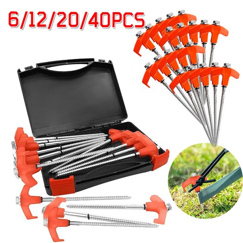 40pc screw tent - screw, pegs