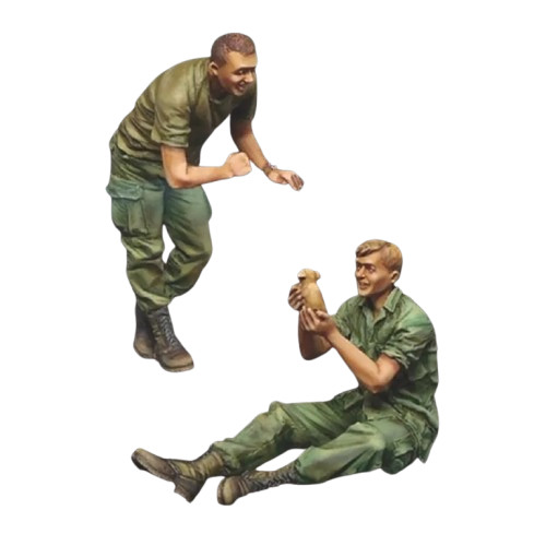 Vietnam war us - war, soldiers