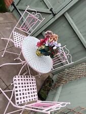 One Of A Kind Garden Furniture with Folding Chairs 4 Pieces Grey Mosaic
