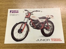 FANTIC MOTOR JUNIOR TRIAL MOTORCYCLE SALES BROCHURE/LEAFLET-MOTOR BIKE SCRAMBLER