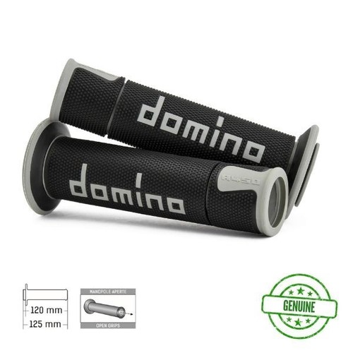 Domino grips black - black, grey