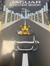 Genuine new Jaguar sticker book