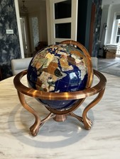 World globe Made From Gem