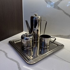 Art Deco Style Silver Plated