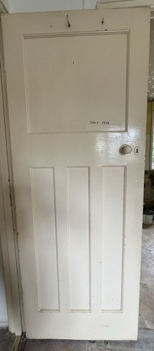 White panel painted wood - 4,