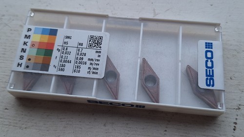 Seco carbide inserts - 5,