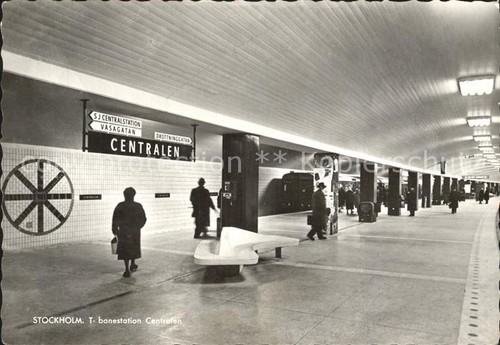 Stockholm banestation - stockholm, t-banestation