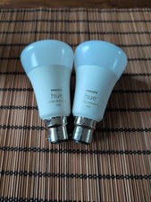 Philips Hue White Ambiance Smart Bulb Twin Pack LED [B22 Bayonet Cap]