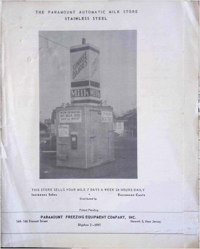 Paramount automatic milk store - paramount,