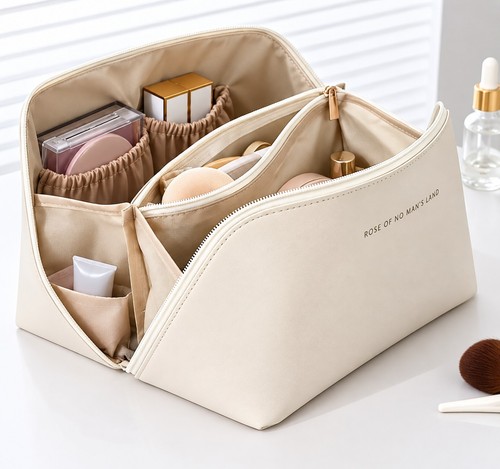 Travel makeup bag toiletry - makeup,