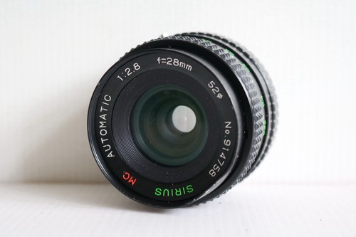 Sirius automatic 28mm 8 - mc, f2.8
