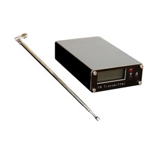 FM Broadcast Transmitter Compact Aluminum Alloy Long Range Radio Stereo Station