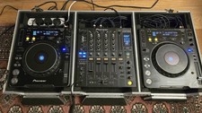 pioneer CDJ-1000MK3 x 2  with pioneer mixer djm-800 in a coffin hard case 
