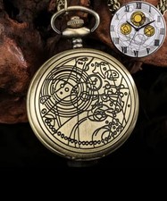 Doctor Who Vintage Pocket Watch Fob Formal Gents Kids with Chain