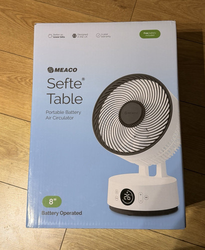 Meaco sefte table 8in battery - meaco,