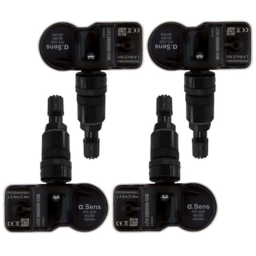 Tpms sensors black plug - 4,