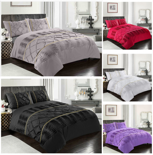 Eleanor pintuck lace duvet - eleanor,