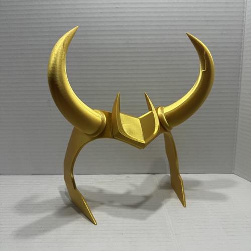 Loki crown horns pla cosplay - pla,