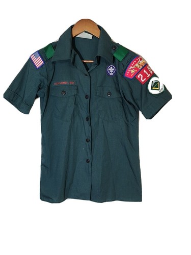 Vintage boy scout - vintage, blouse