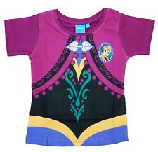 Frozen Anna Disney T Shirt Kids 4-5yrs Cute Official New 