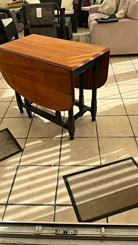 Grey wooden drop - grey, table
